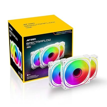 Ant Esports Spectraflow ARGB Black Cabinet Fan SPECTRAFLOW-ARGBWHITE